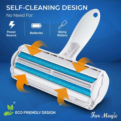 Pet Hair Remover Brush for Furniture, Sofa, Carpet & Clothing